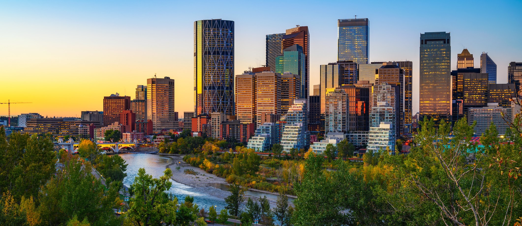 Beautiful view of downtown Vancouver skyline