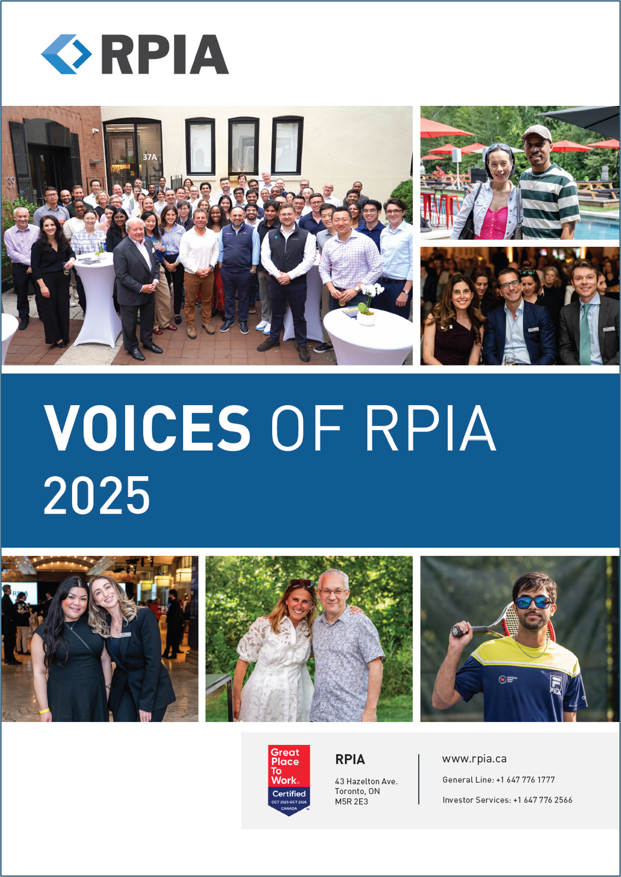 Voices of RPIA 2025 Voices of RPIA 2025